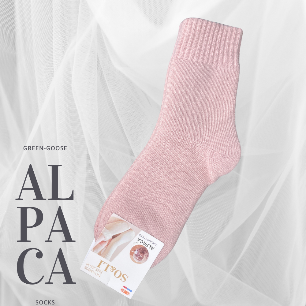 green-goose Alpaca Damessokken - Extra Zacht - 1 Paar - 95%