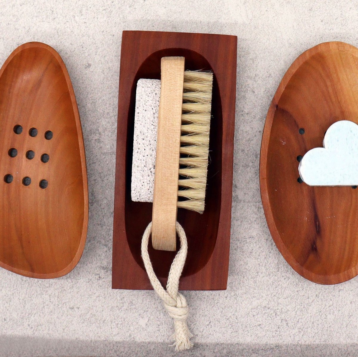 Soap holder Olive wood