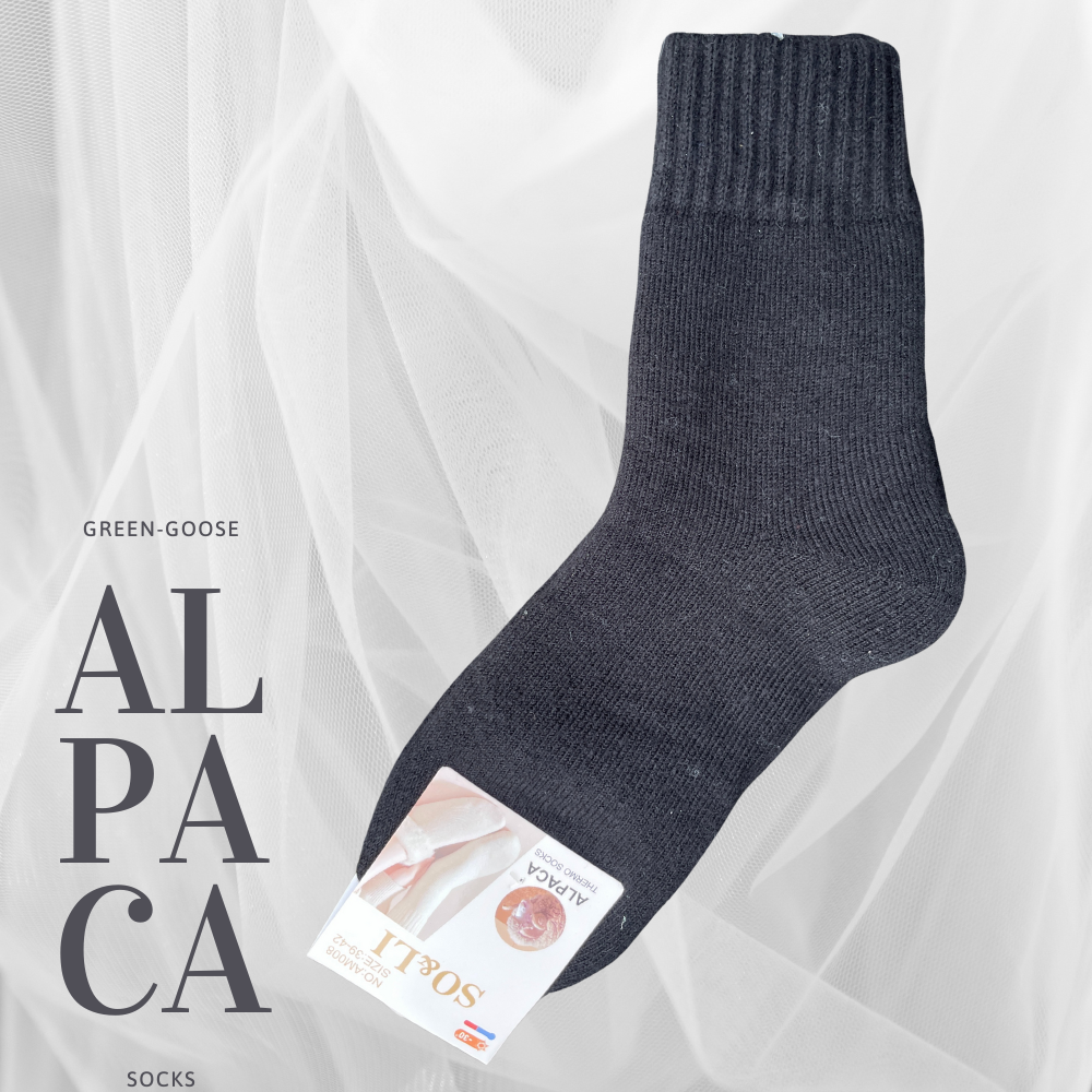 green-goose Alpaca Damessokken - Extra Zacht - 1 Paar - 95%