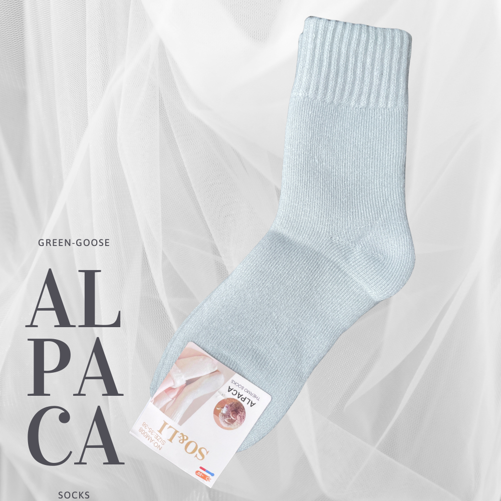 green-goose Alpaca Damessokken - Extra Zacht - 1 Paar - 95%