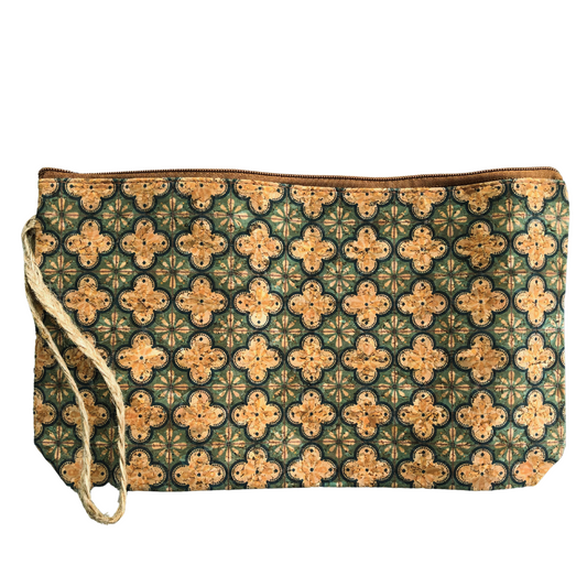 green-goose Kurk Make-up Tasje - Turquoise