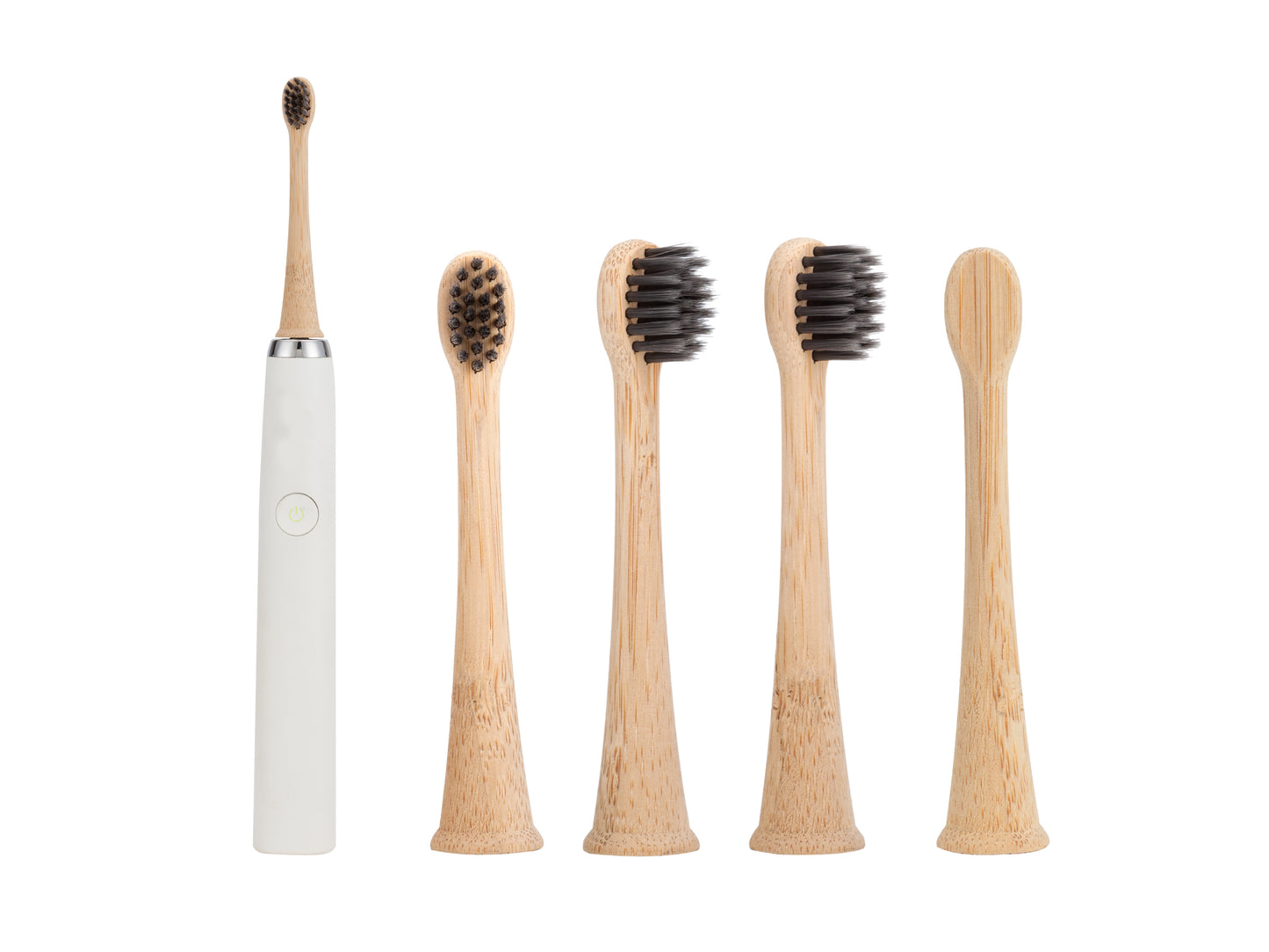 green-goose Sonicare Bamboe Opzetborstels Kinderen - 4 Stuks