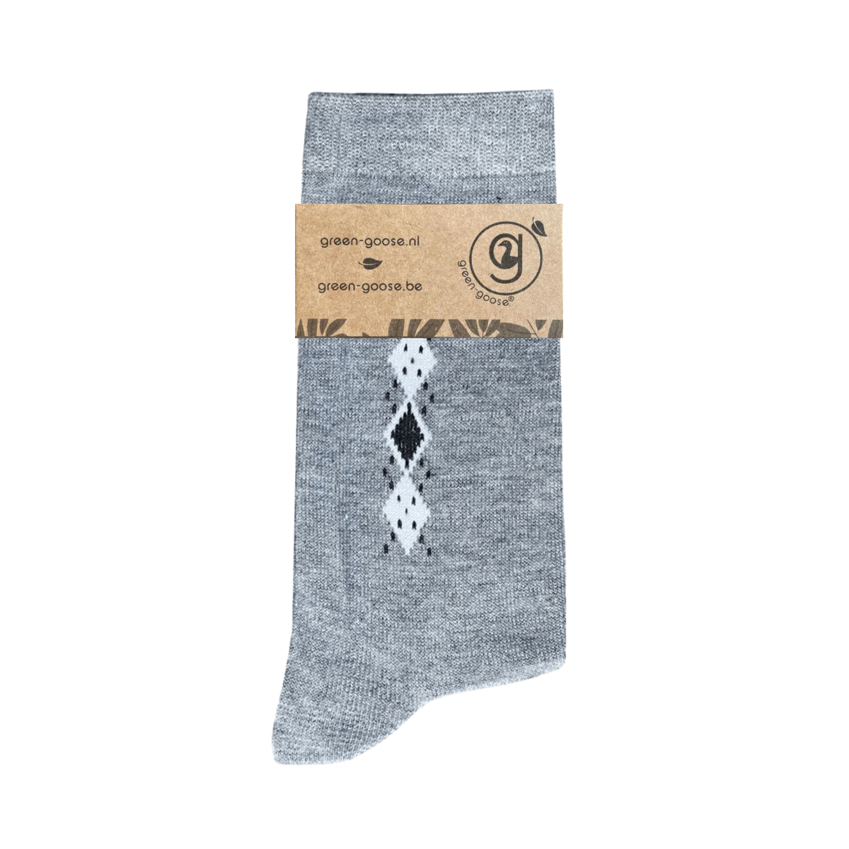 green-goose Bamboe Herensokken - Maat 39-44 - 4 Paar - 85% Bamboe