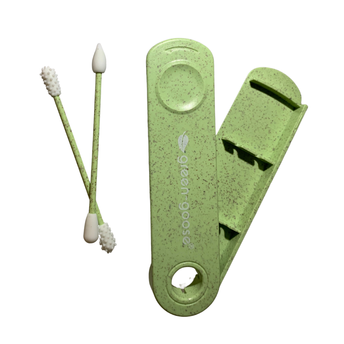Reusable Cotton Swab and Make-up Applicator