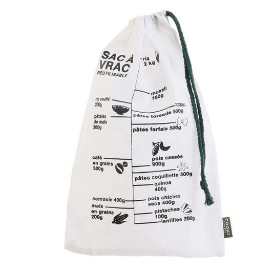 Cook Concept Katoenen Broodzak - 19.5x32 cm