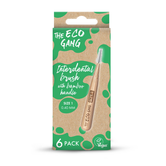 The Eco Gang Bamboe Ragers - Maat 1, 0.40 mm - 6 Stuks