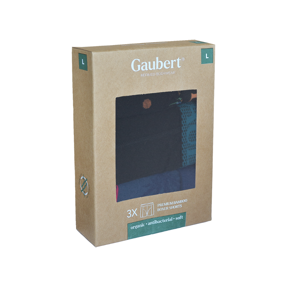Gaubert Bamboe Boxershorts - 3 Stuks - Flamingo