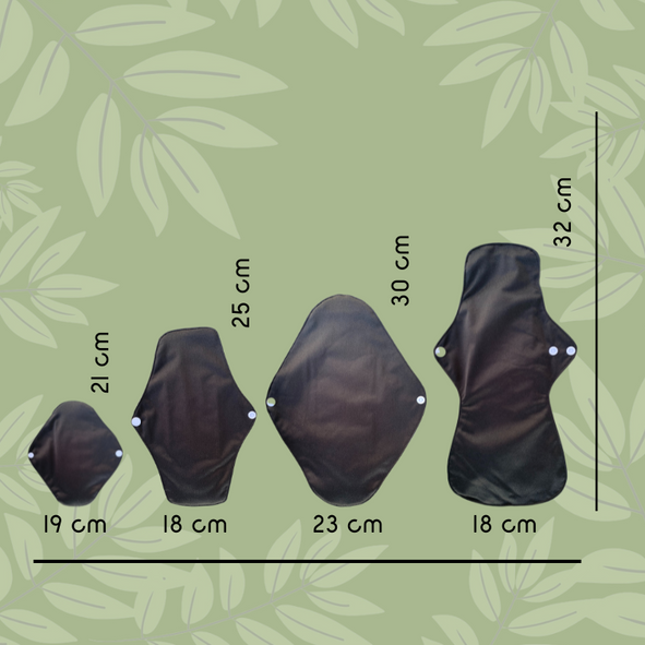 Reusable Sanitary Towel | Duo Pack L&XL