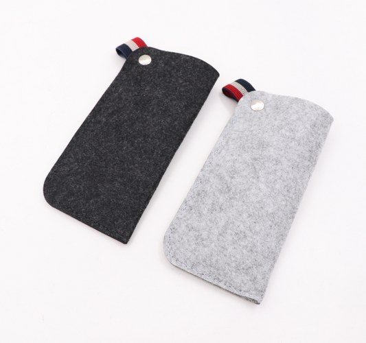 green-goose Vilt Brillenhoesje - 17x7 cm