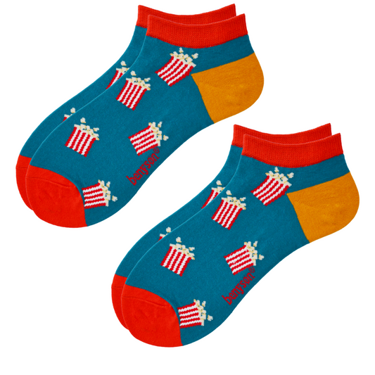 4 Pairs of Bamboo Socks Ladies | Diamonds | Size 35-40