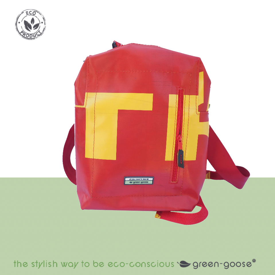 Backpack Silnice | Red Yellow