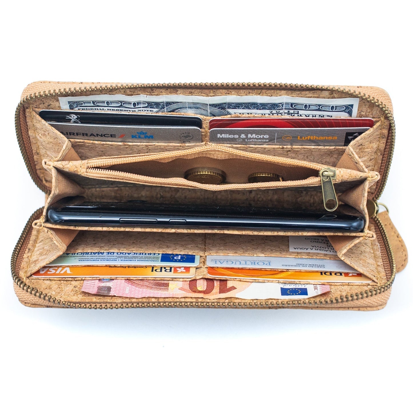 Cork Ladies Wallet | Flower & Leaf