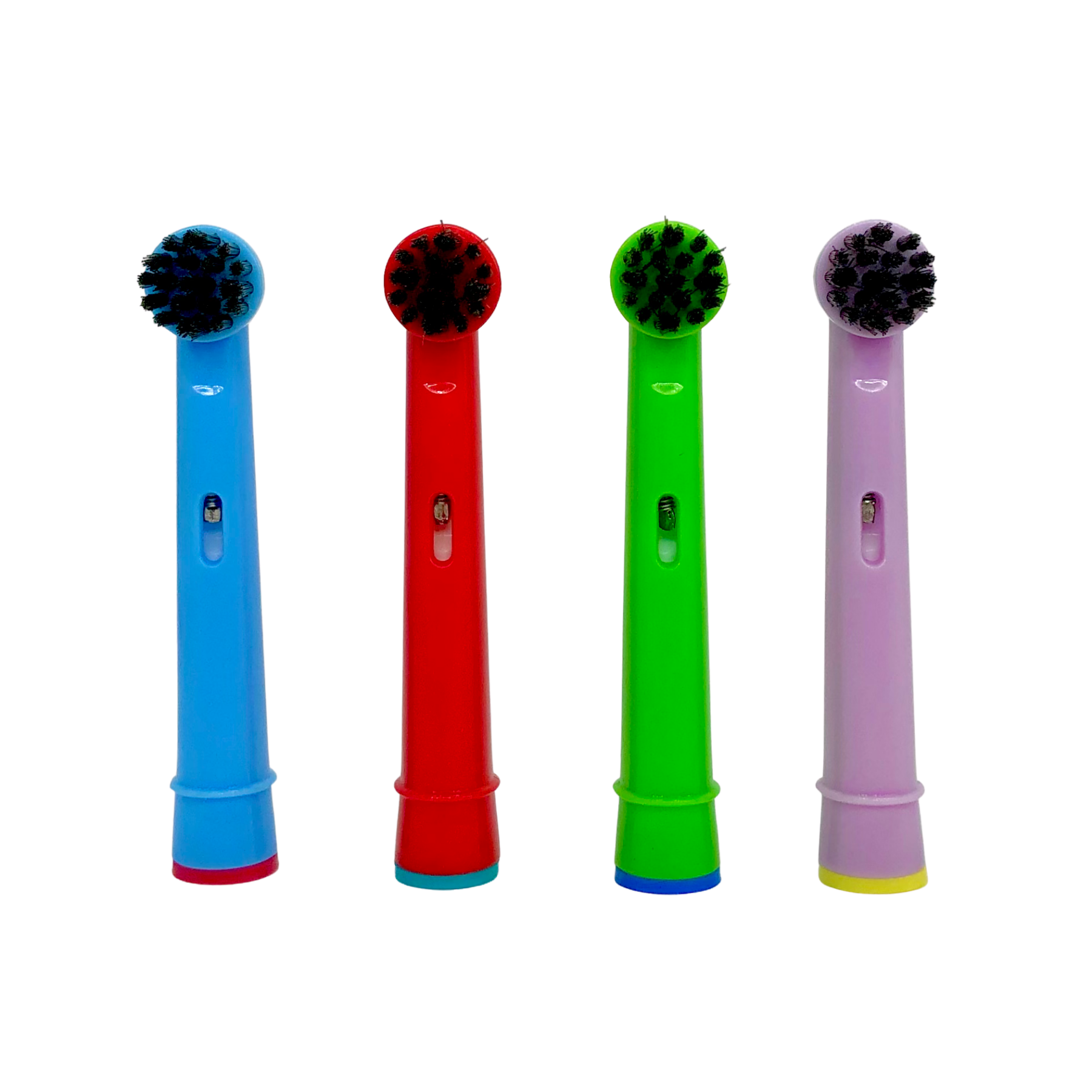 Oral B Charcoal Brush Heads 4 Pieces Kids green goose