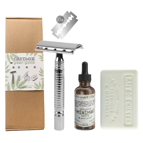 Carebox | The Shaving Pack | Silver