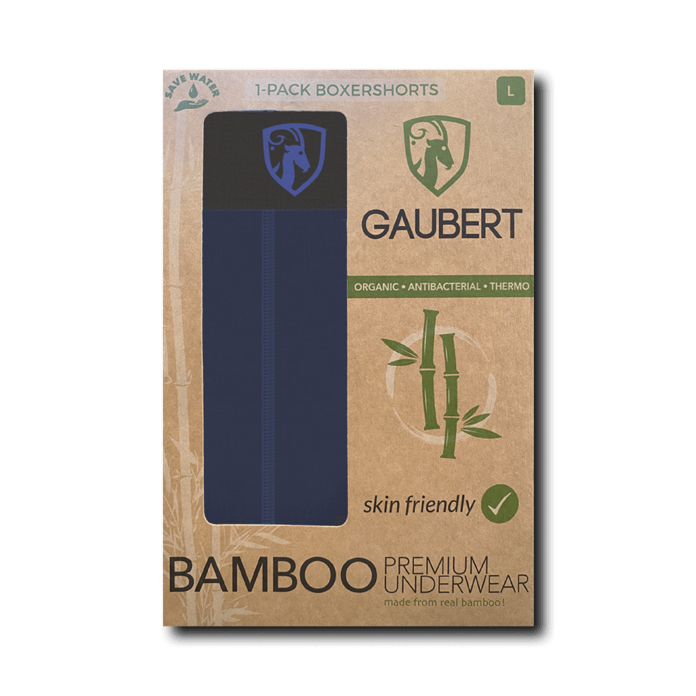 Gaubert Bamboe Boxershorts - Duo Set S - Planten