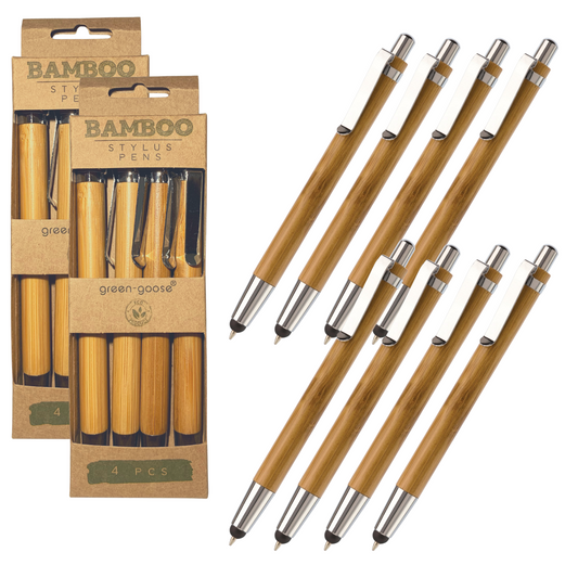 green-goose Bamboe Stylus Pen | 8 Stuks