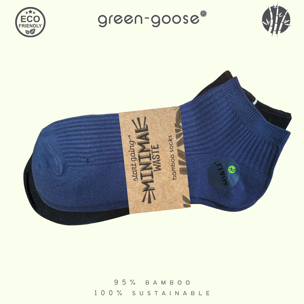 5 Pairs of Bamboo Sneaker Socks | Unisex | 37-43