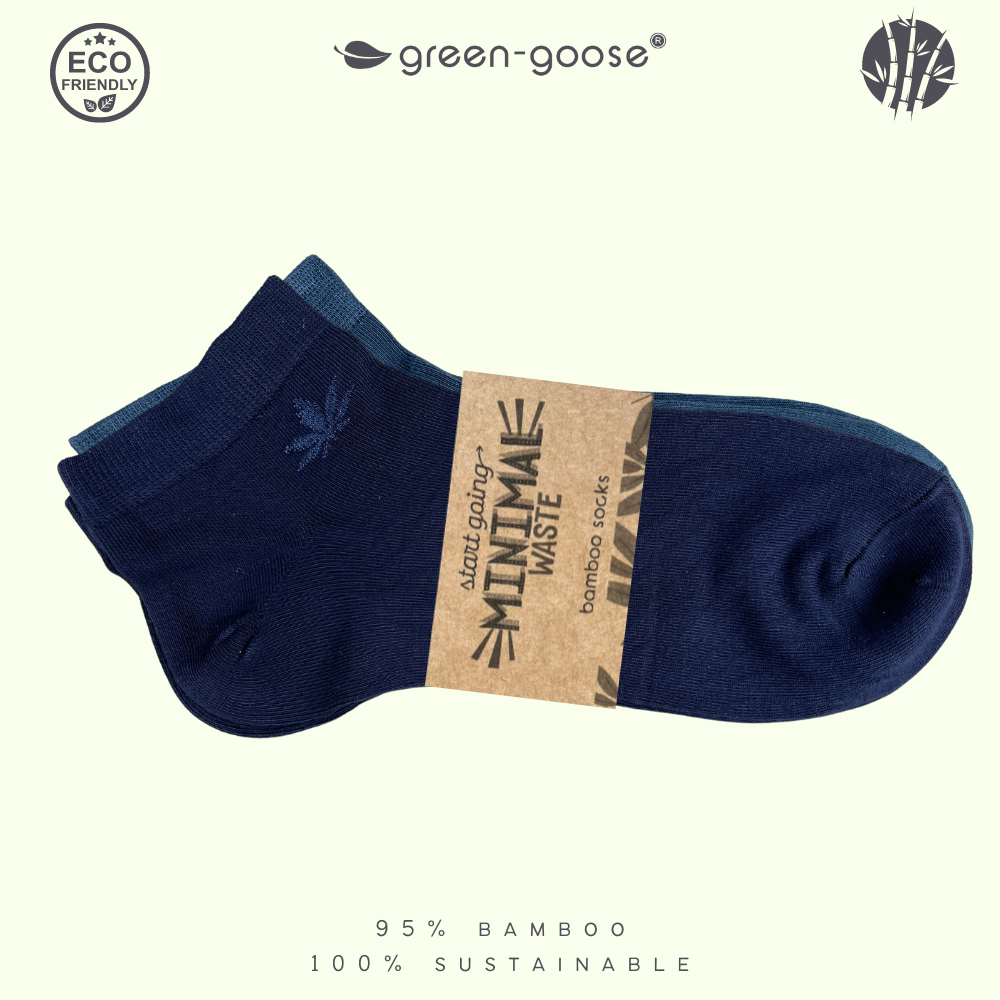 5 Pairs of Bamboo Sneaker Socks | Unisex | 37-43