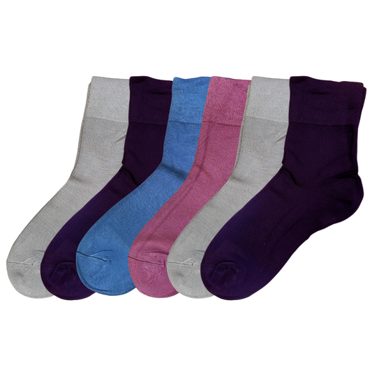 green-goose Bamboo Women's Socks - 2 Pairs - 95% Bamboo