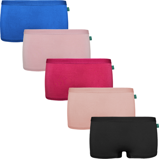 Gaubert Dames Bamboe Boxershorts - 5-Pack