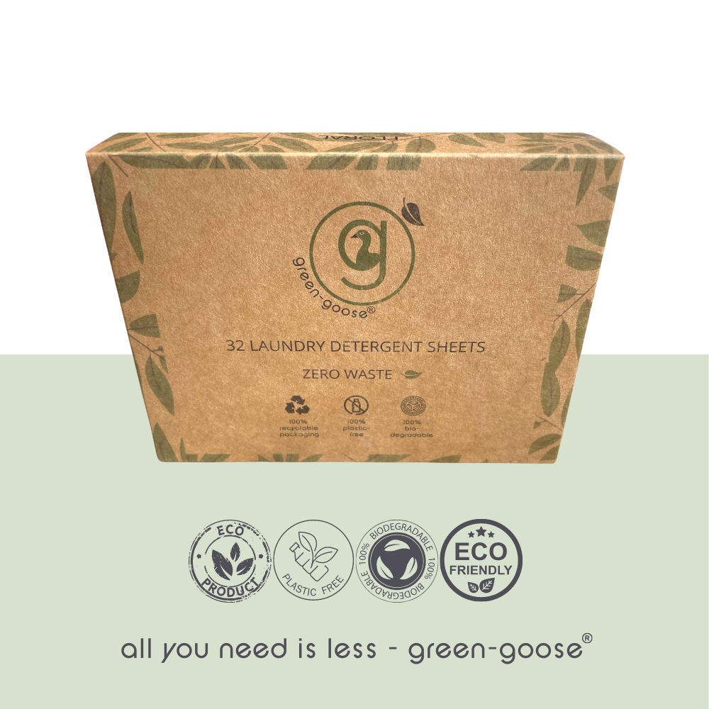 green-goose Wasstrips | 64 Strips | Ongeparfumeerd