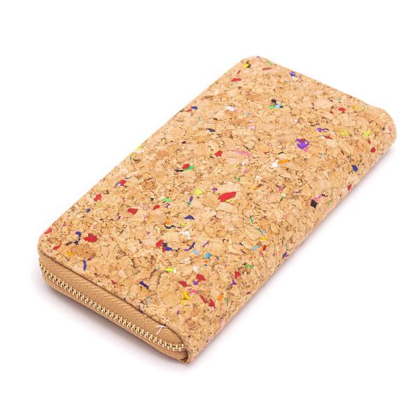 Cork Ladies Wallet | Tropical Flower