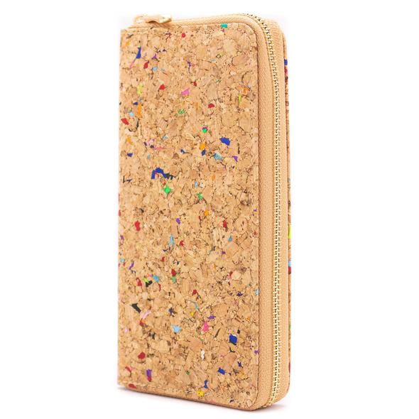 Cork Ladies Wallet | Tropical Flower