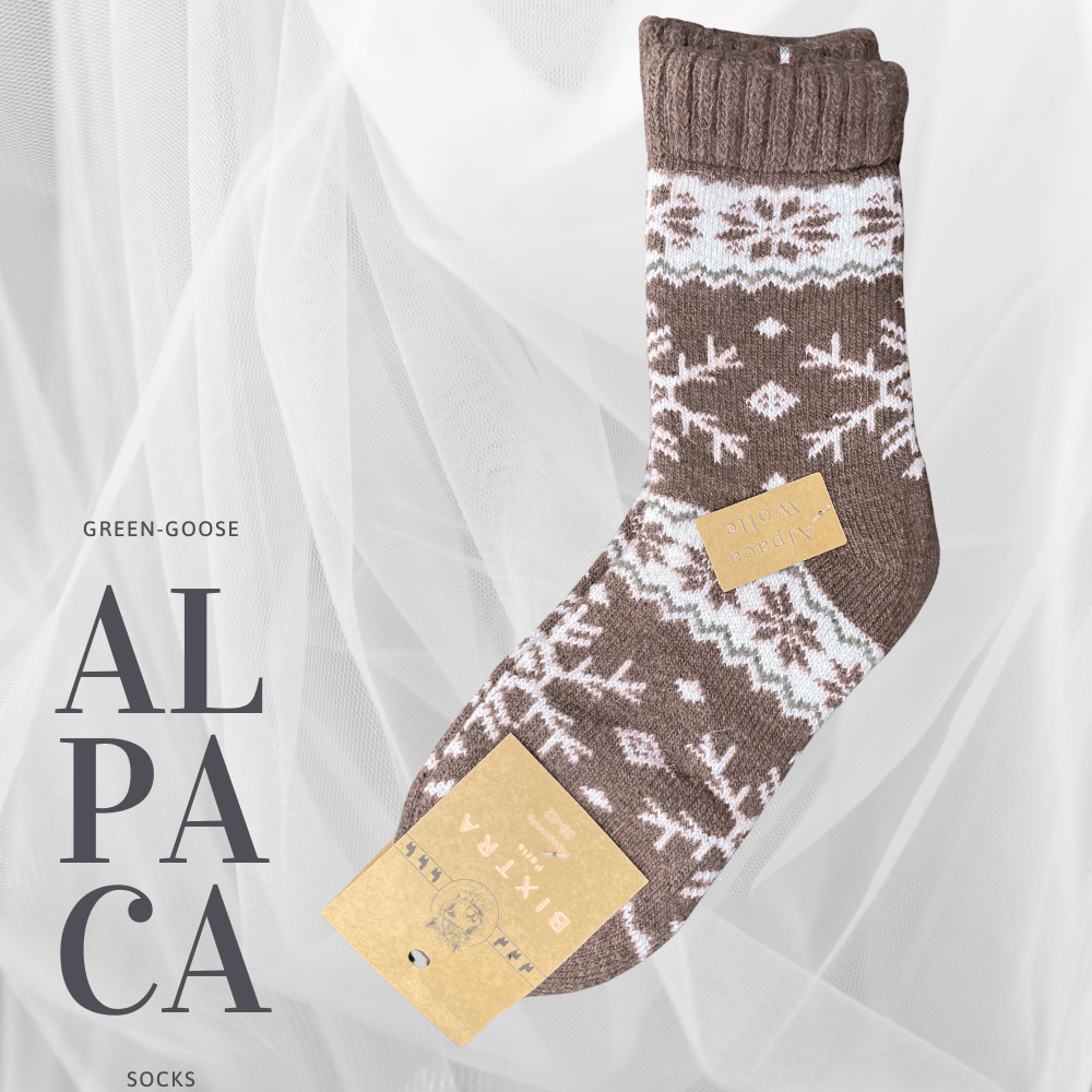Alpaca Socks Women | 2 Pair | Blue grey