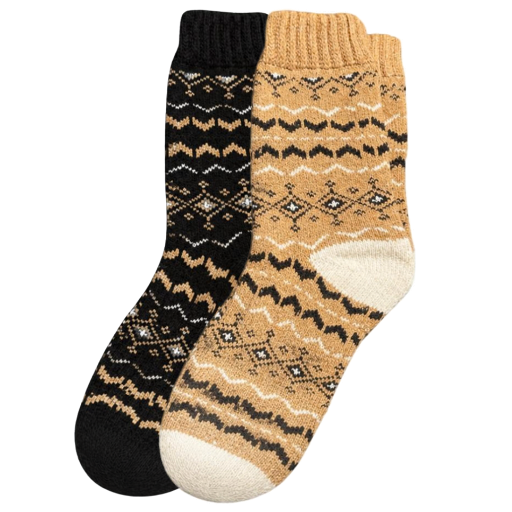 Alpaca Socks Women | 2 Pair | Blue grey