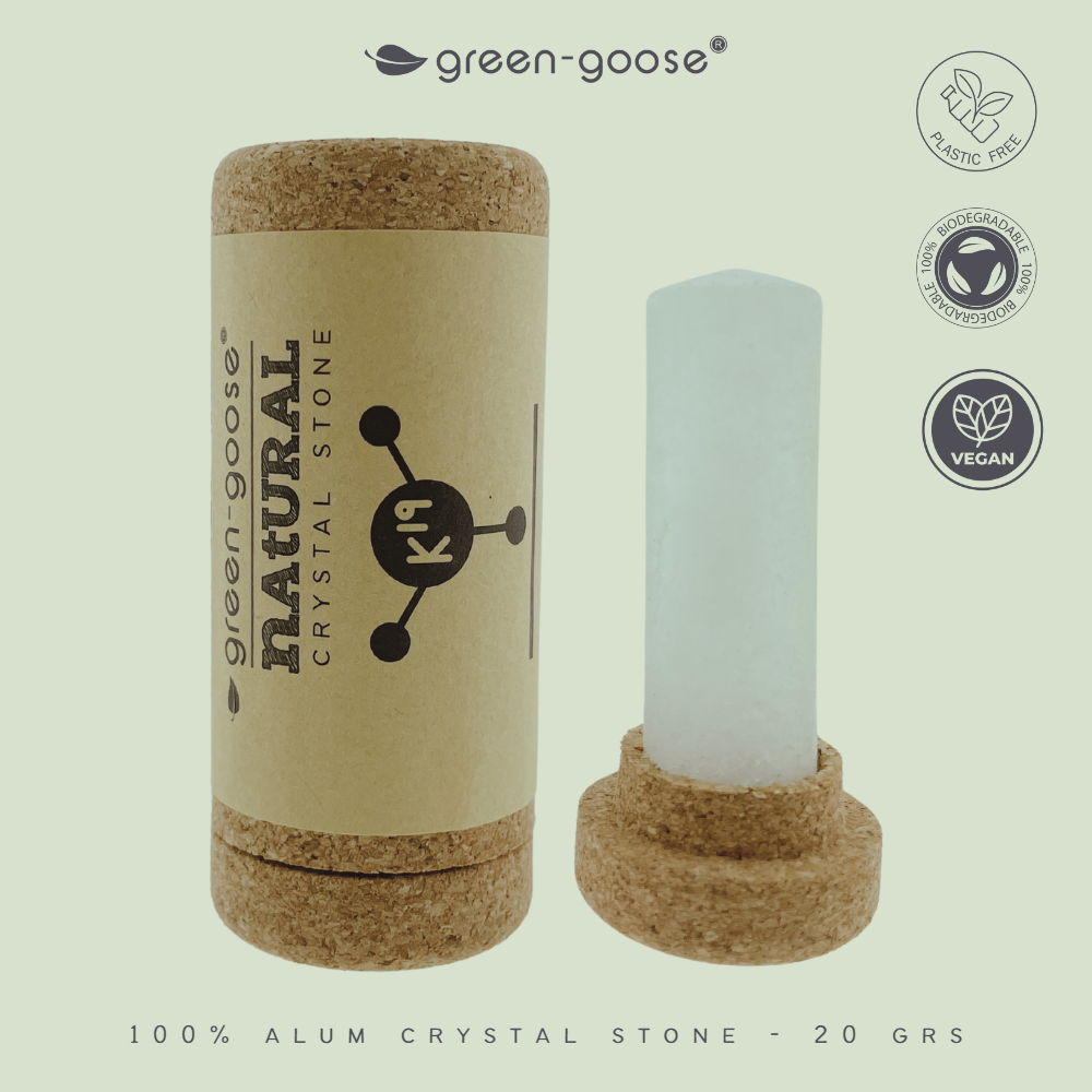 green-goose Aluin Stick - voor scheren of als deodorant - 20 gram