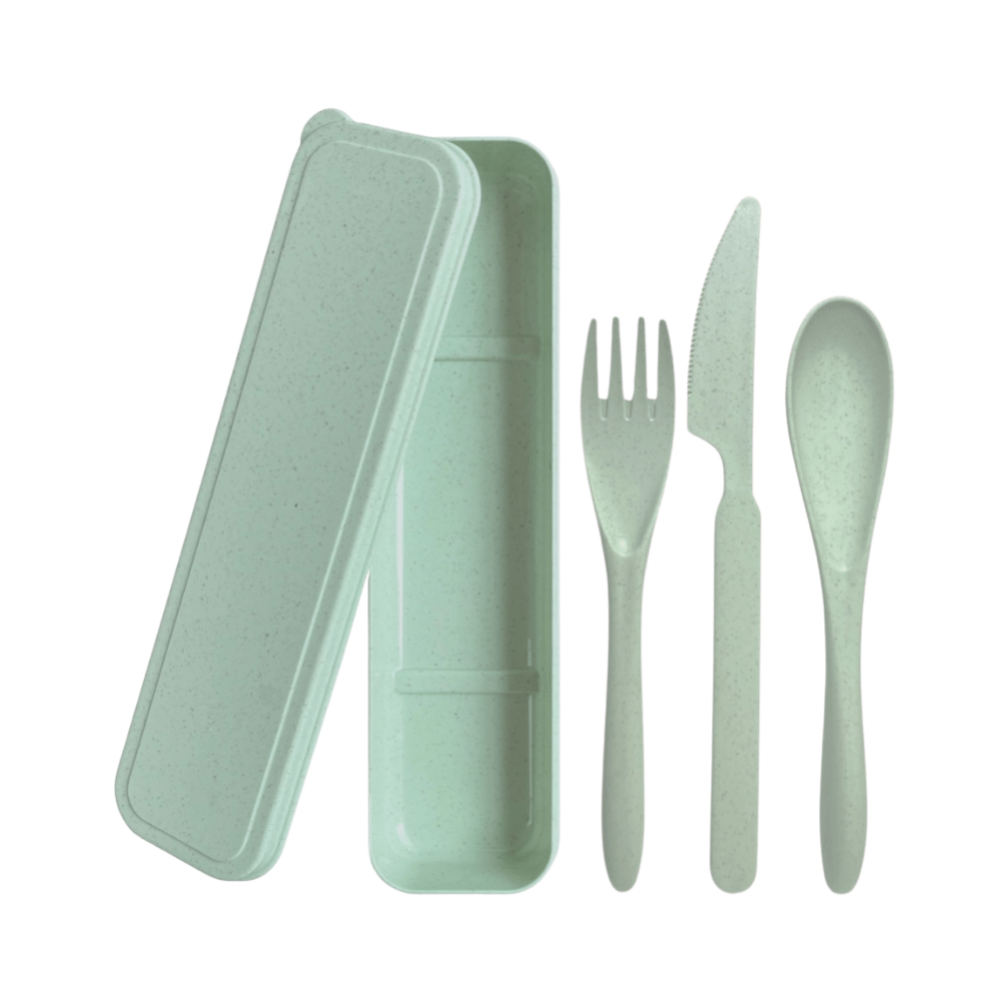 Bio-based Cutlery Set | Pink