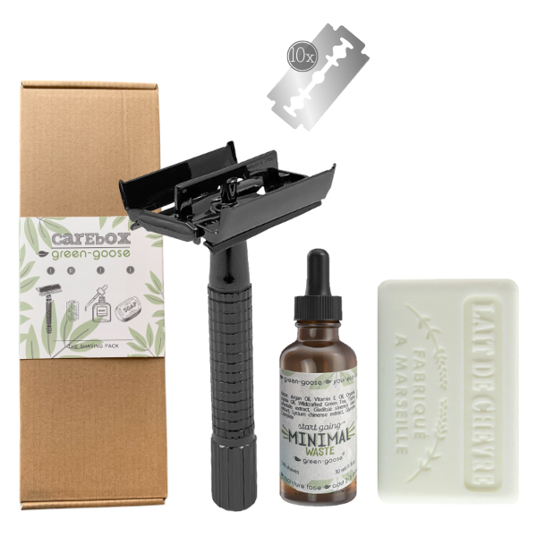 Carebox | The Shaving Pack | Silver Butterfly clasp