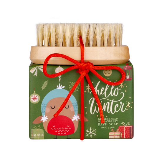 Soap with Olive Tree Wood Soap Holder | Lavender, Rose