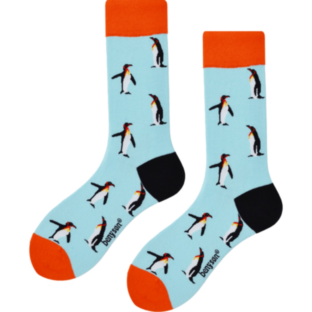 Benyson Socks Organic Cotton - 2 Pairs - Seagulls