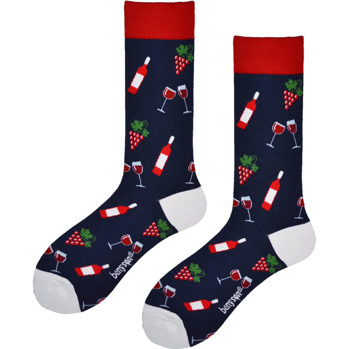Benyson Socks Organic Cotton - 2 Pairs - Seagulls