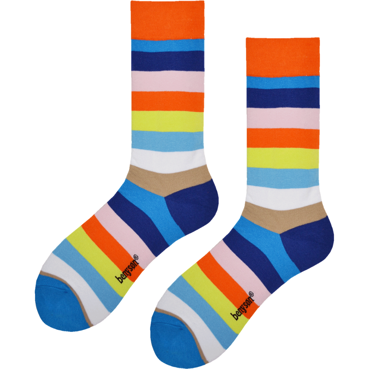 Benyson Socks Organic Cotton - 2 Pairs - Seagulls