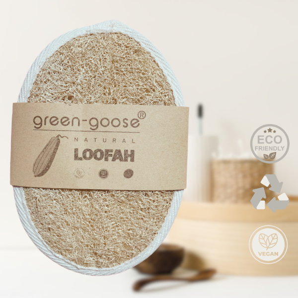 green-goose Loofah Spons | 4 pcs