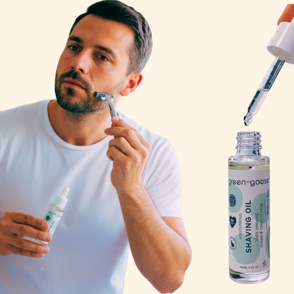 green-goose Natuurlijke Scheerolie - 30 ml