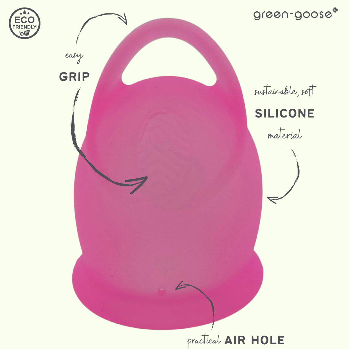 Menstrual Cup L | Pink 