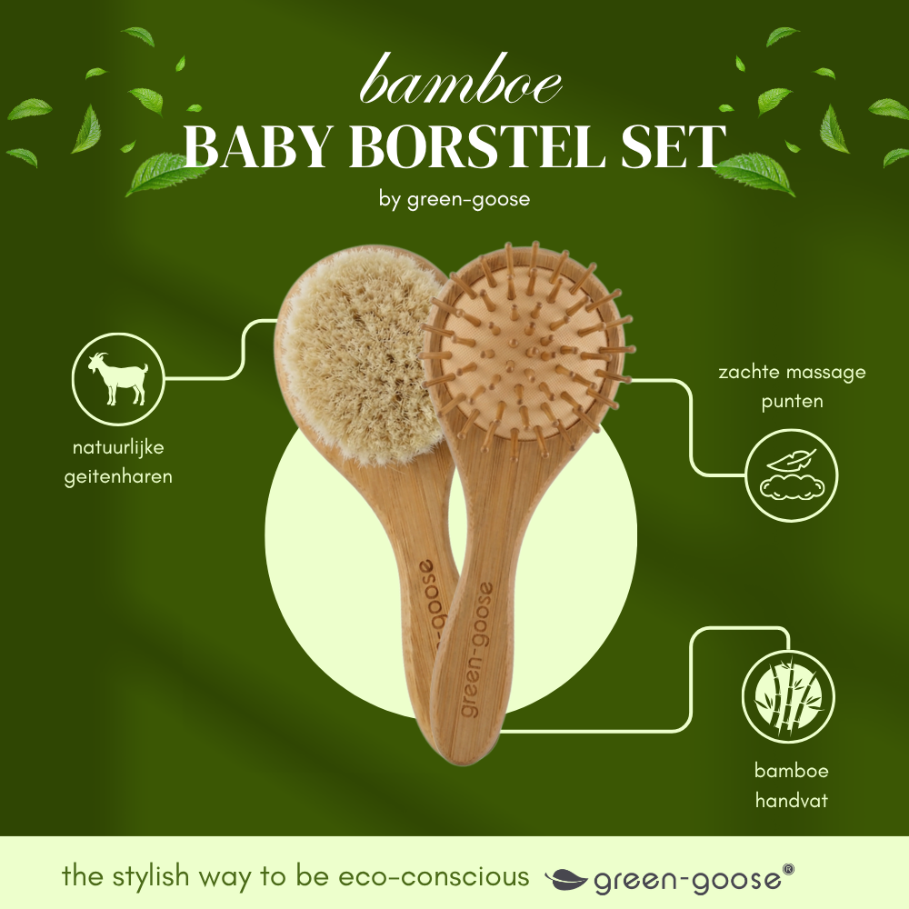 green-goose Baby Bamboe Haarverzorgingspakket