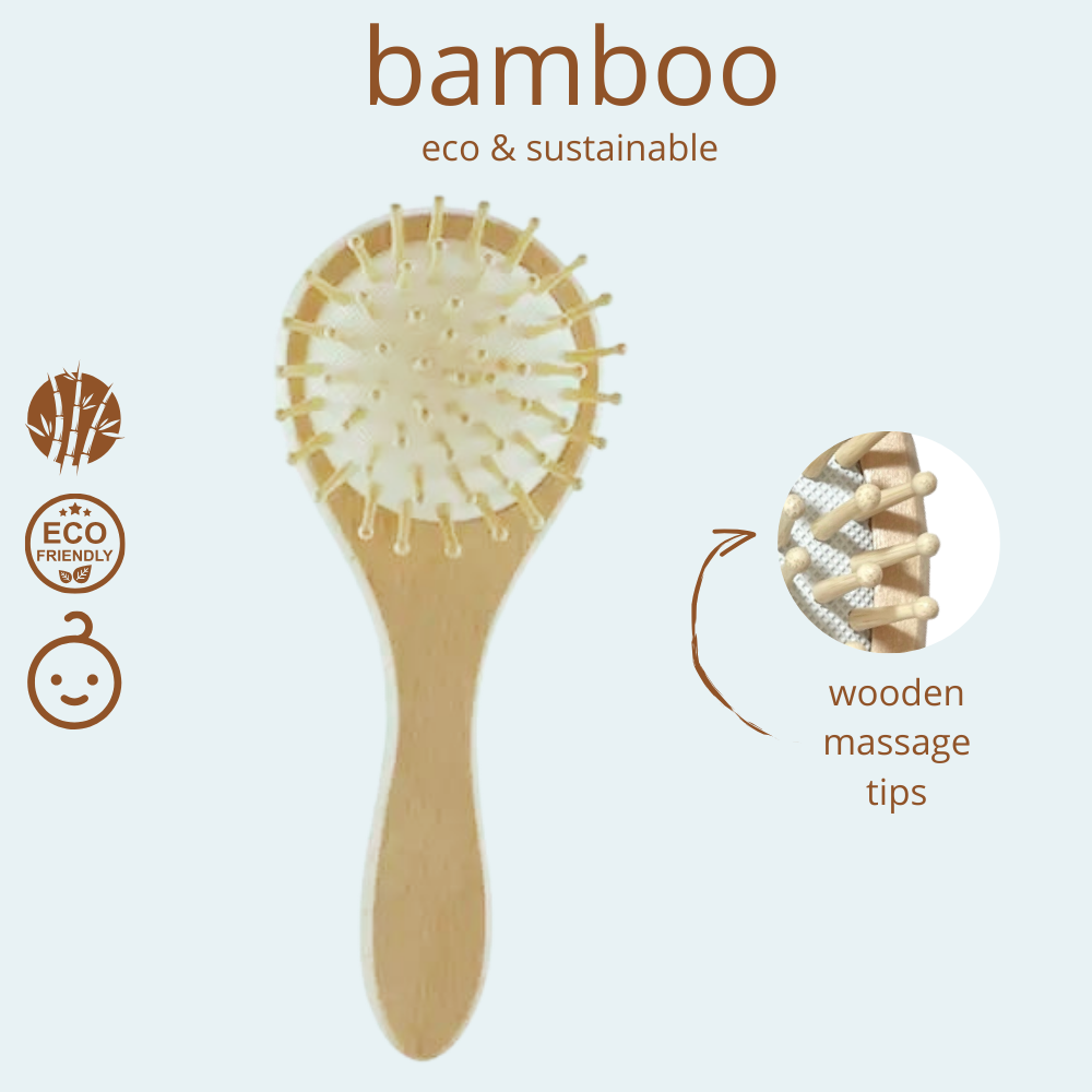green-goose Baby Bamboe Haarverzorgingspakket