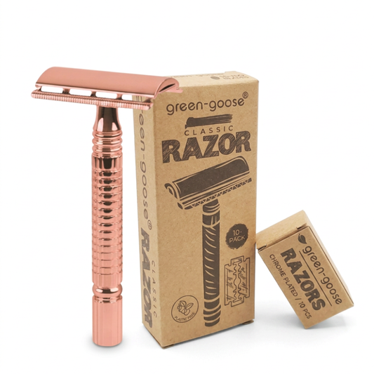 Classic Shaving Set | Pink Gold