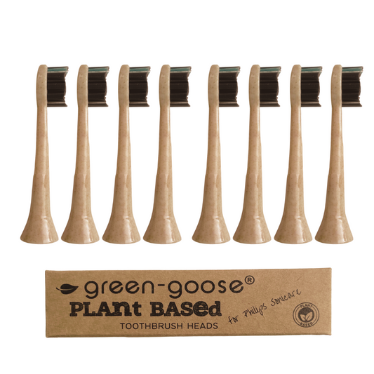 green-goose Sonicare Bio-based Opzetborstels - 8 Stuks - Volwassenen