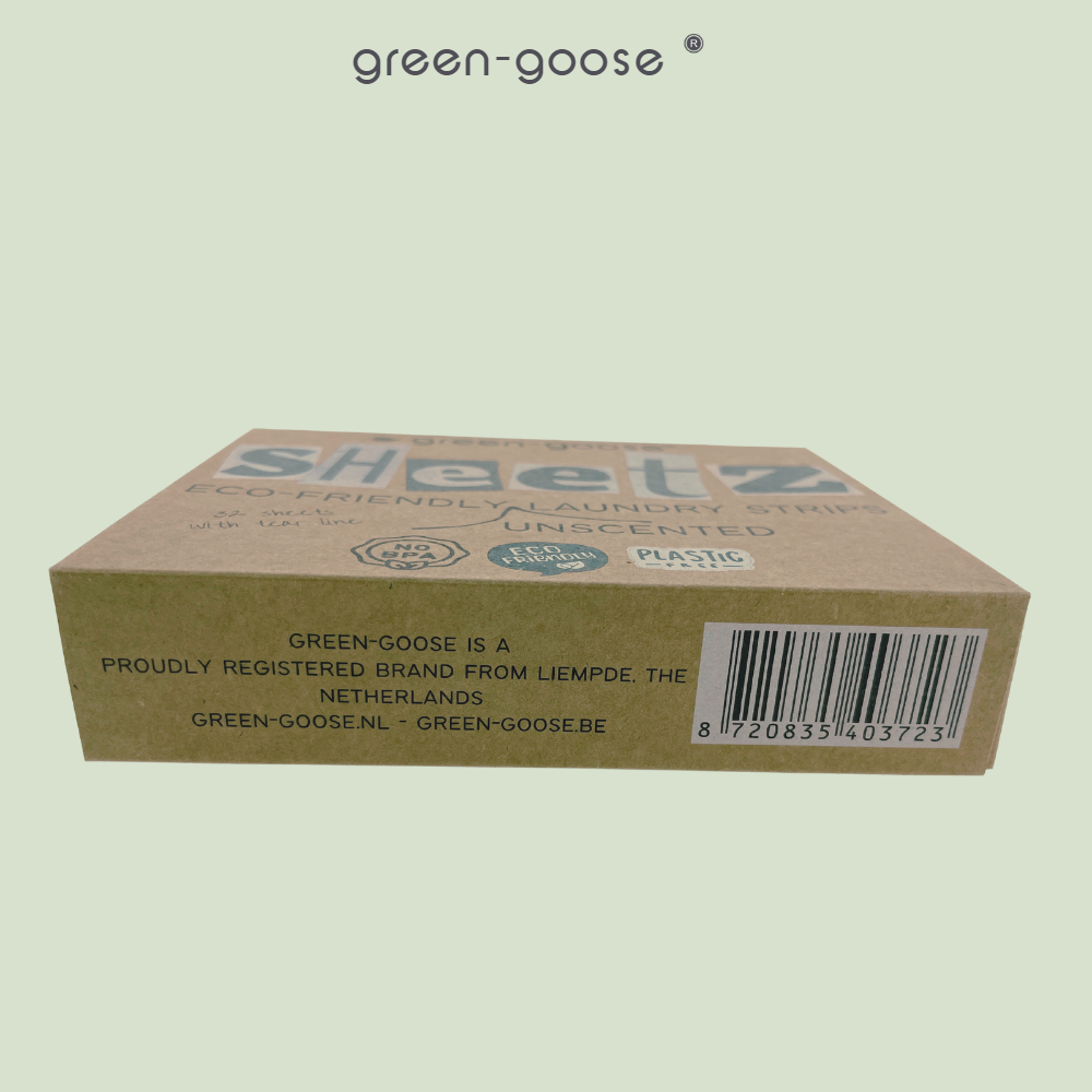 green-goose Wasstrips - 64 Strips - Ongeparfumeerd