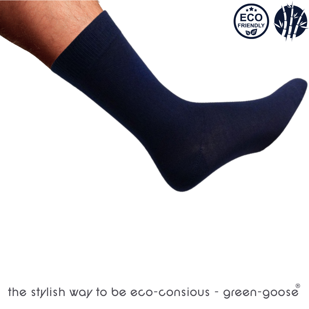 green-goose Bamboe Herensokken - 2 Paar - Maat 39-44 - 95% Bamboe