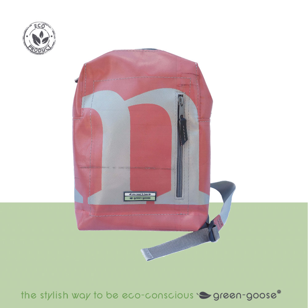 Backpack Silnice | Red, Gray