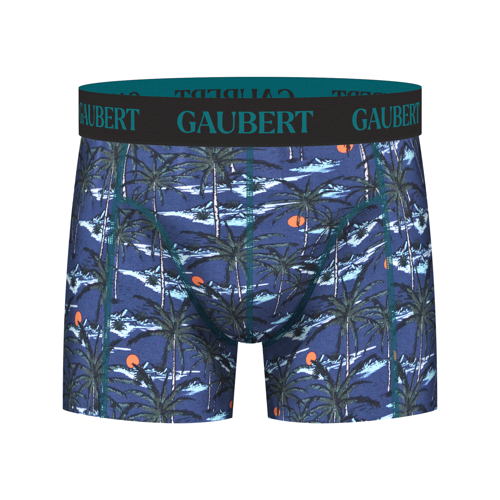 Gaubert Bamboe Boxershorts | 3 Stuks | Caribbean green-goose