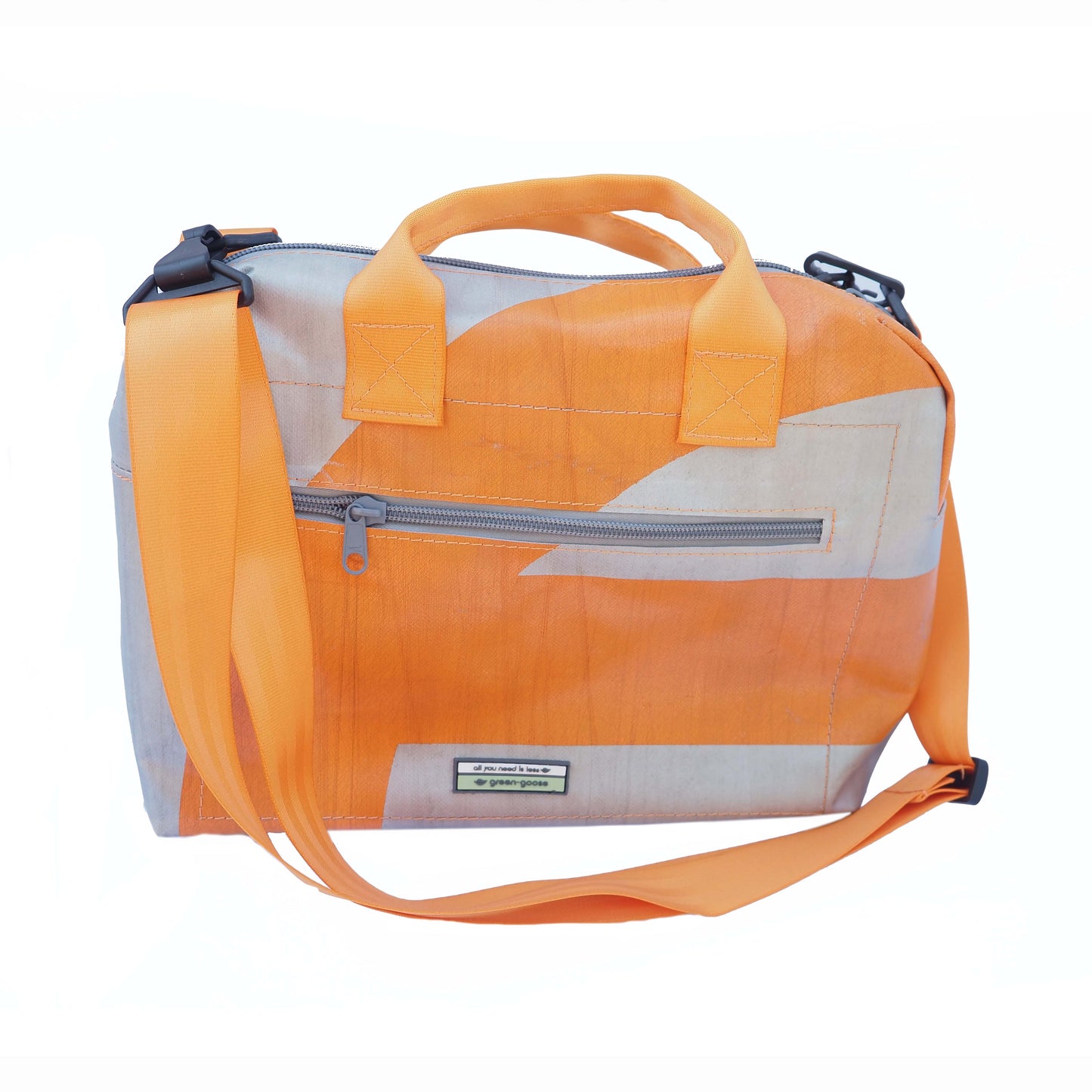 Handbag Vegum | Orange, Silver