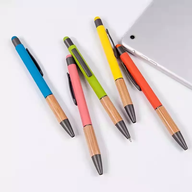 green-goose Bamboe Stylus Pen | Random Kleuren